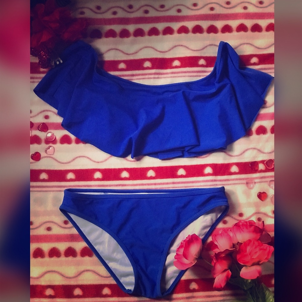 💋”My Aphrodisiac”💋- Two Piece Flounce Bikini